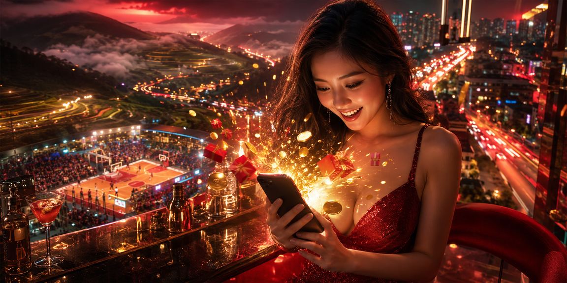 Cá cược bóng rổ tại Sapa với ánh đèn neon